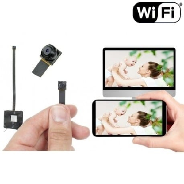 Full HD Wifi slapta kamera su akumuliatoriumi