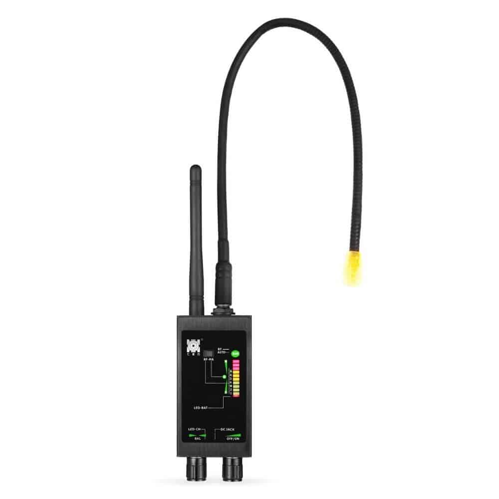 PROFESIONALUS Sekimo įrangos detektorius aptinka 1mHz - 12000mHz PROFESIONALUS Sekimo įrangos detektorius aptinka 1mHz - 12000mHz